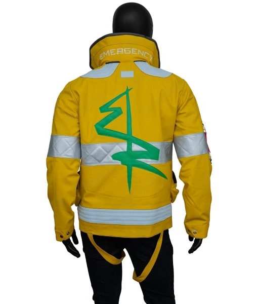 David Martinez Edgerunners Yellow Cosplay Cyberpunk Jacket for Men