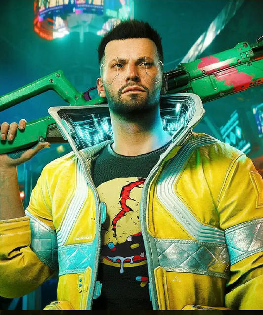 David Martinez Edgerunners Yellow Cosplay Cyberpunk Jacket for Men