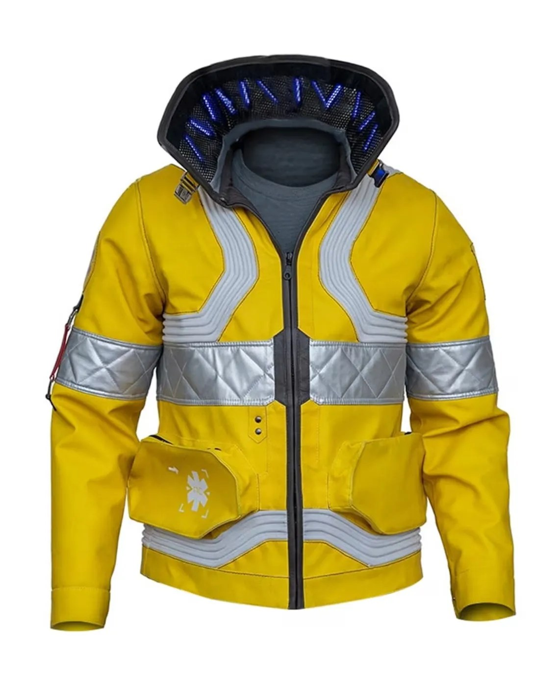 David Martinez Edgerunners Yellow Cosplay Cyberpunk Jacket for Men