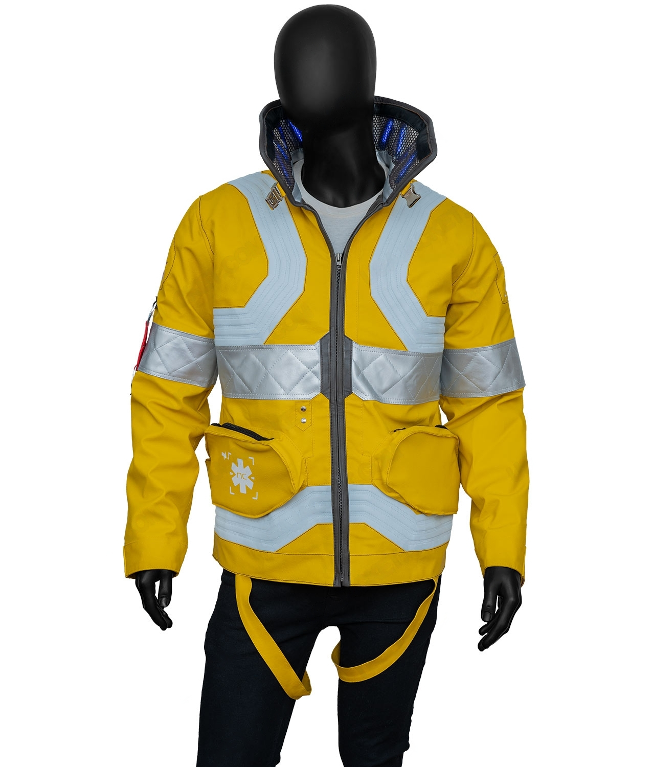 David Martinez Edgerunners Yellow Cosplay Cyberpunk Jacket for Men