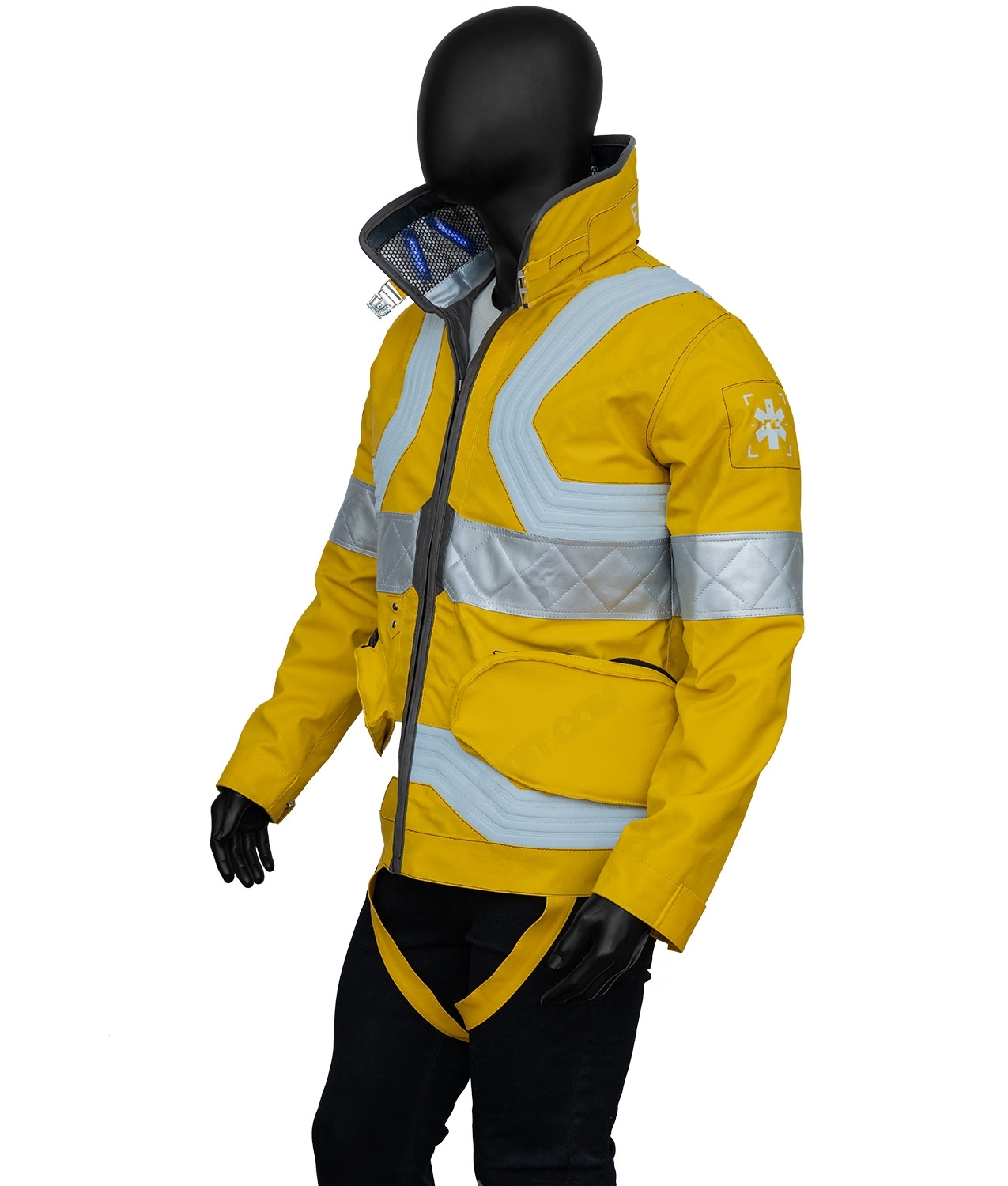 David Martinez Edgerunners Yellow Cosplay Cyberpunk Jacket for Men